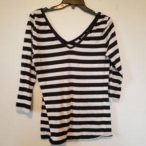 Banana Republic 3/4 sleeve top L